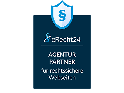 Trust Logo eRecht24 Agentur Partner