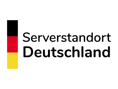 Trust Logo Serverstandort Deutschland